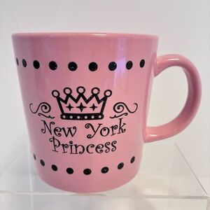 New York Princess Coffee Beverage Mug Pink
